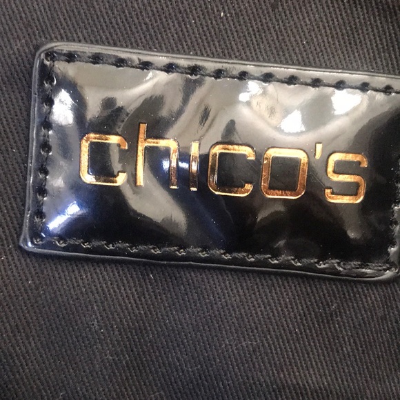 Chico’s faux python print tote - Picture 6 of 10